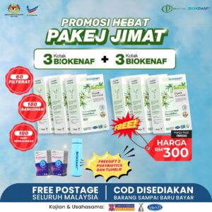 PAKEJ JIMAT (6 KOTAK BIOKENAF + 2 POSTBIOTIC)